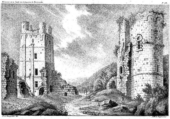 Ruines_du_château_de_Hambye